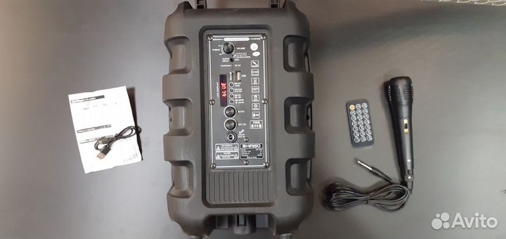 Портативная колонка Kimiso лазерная подсветка