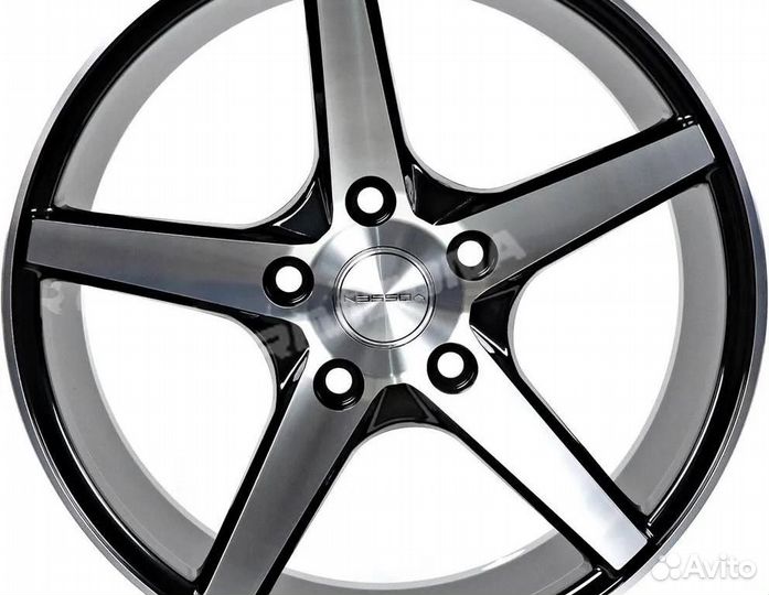 Литой диск в стиле vossen R16 5x114.3. Стильный бр