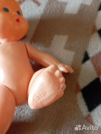 Куколка-пупс целулоид ссср,клеймо