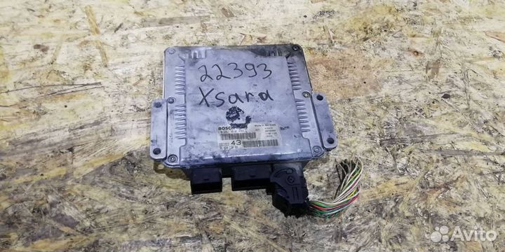 Блок управления двигателем Citroen Xsara 1998