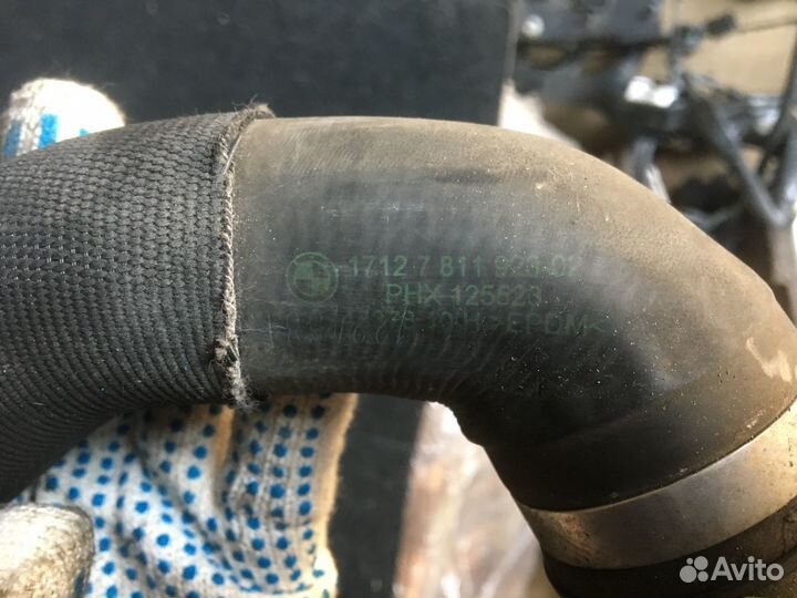 Патрубок радиатора нижний BMW E87 Diesel