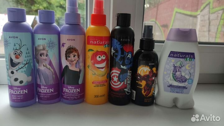 Гель шампунь пена для детей Avon