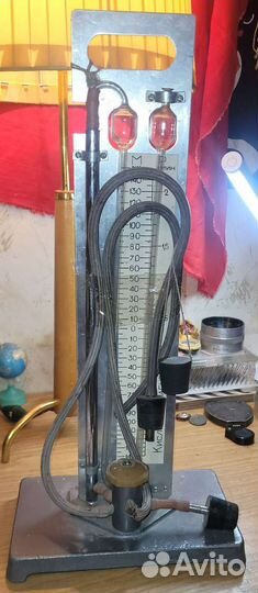 Реометр-манометр для проверки КИП 1986г