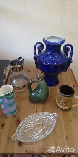 Хрусталь, стекло, фарфор,фаянс 60-80гг. СССР