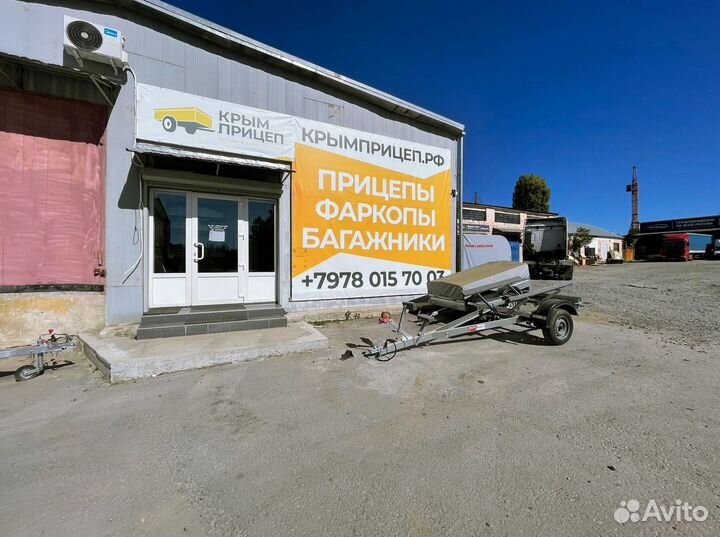 Прицеп 3,5 м двухосный с тентом 1500 мм