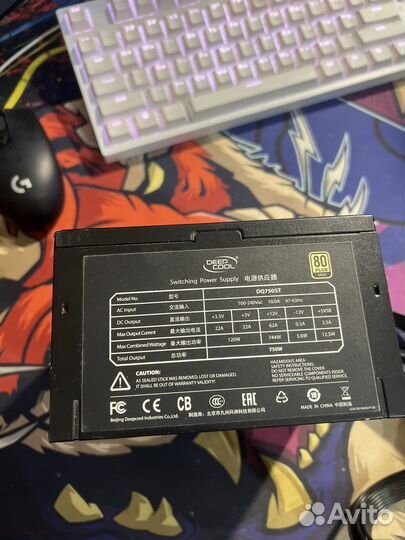 Нерабочий блок питания deepcool