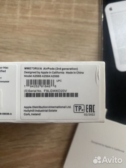 Apple airpods 3 качественная реплика