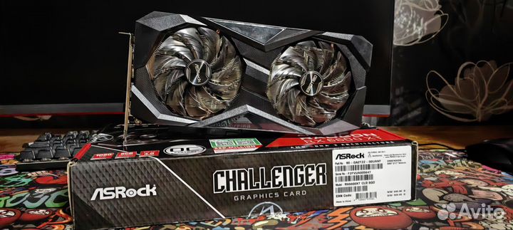 Видеокарта ASRock Radeon RX 6600 XT Challenger OC