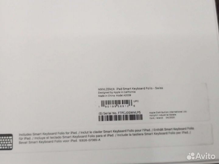 Клавиатура для iPad pro 12,9