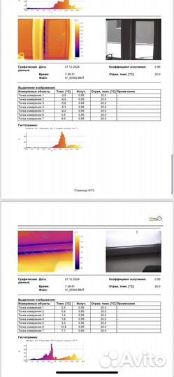 Обследование тепловизором. Утечка тепла и холода
