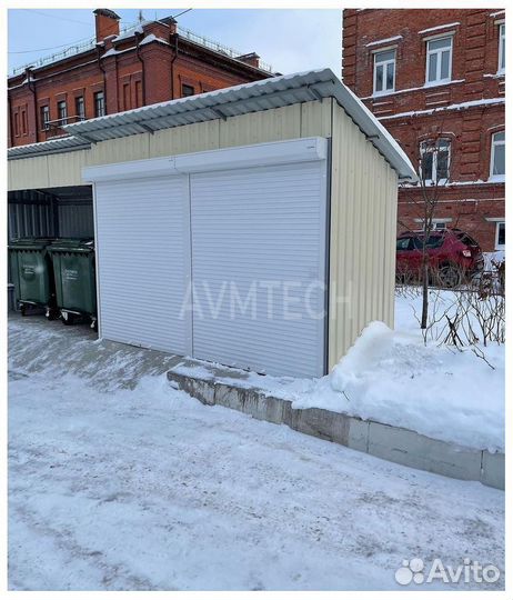 Рольставни на двери