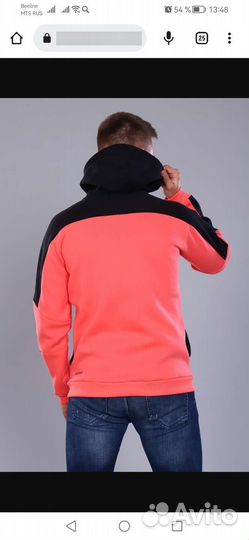 Толстовка мужская с капюшоном (худи)