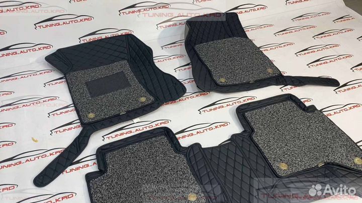 Ковры салона 3D Toyota Hilux Pick Up Левый руль F1