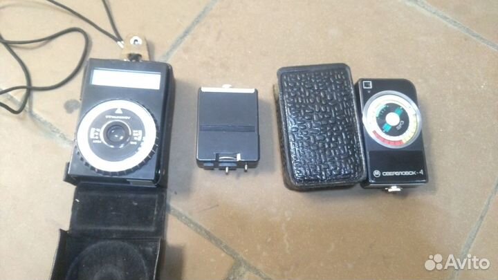 Фотоэкспонометр Свердловск 4 и Ленинград д6