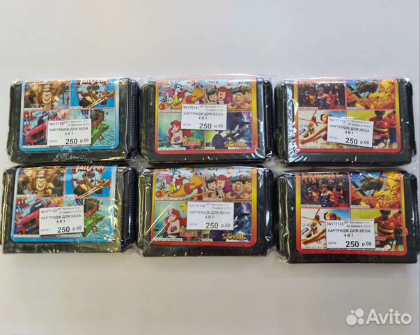 Игры к Sega и Dendy