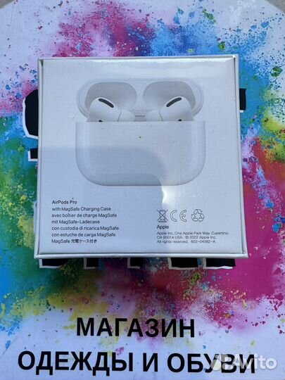 Беспроводные наушники apple airpods pro