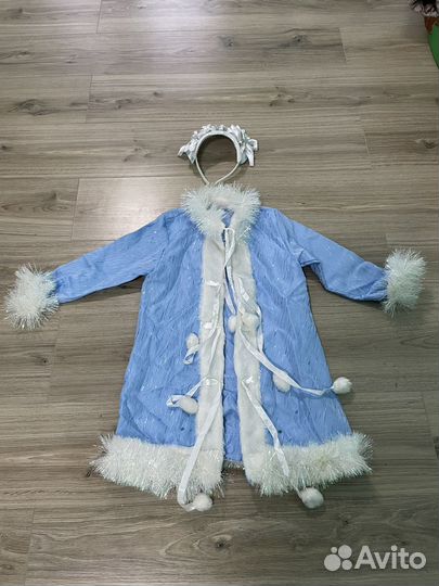 Костюм снегурочки детский