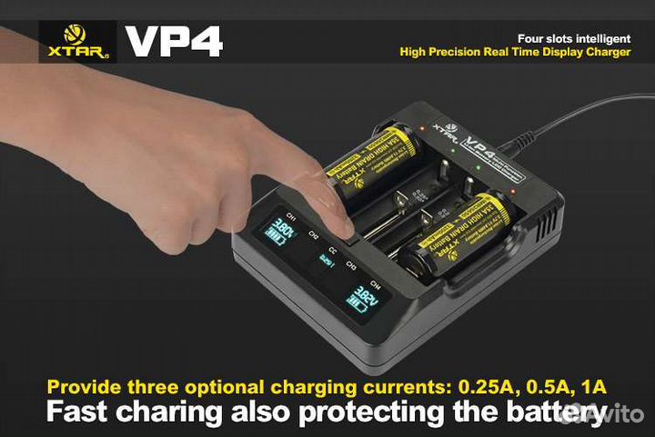 Зарядное устройствоxtar VP4;gppb60gs270sara-2UE4