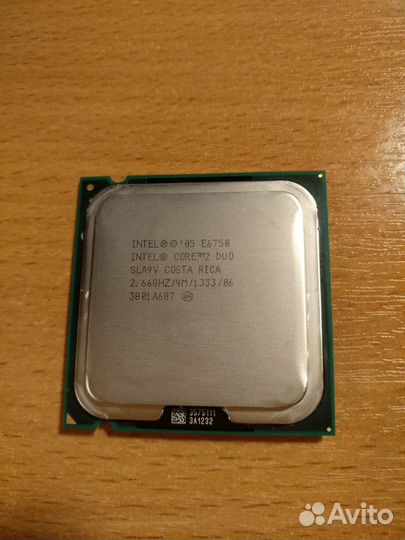 Процессор Intel Core 2 Duo E6750 S775
