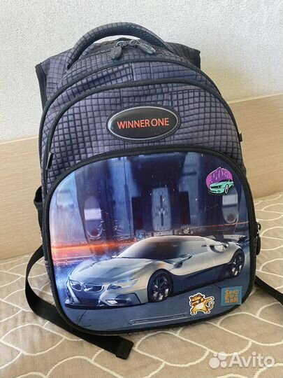 Школьный рюкзак для мальчиков с 3D рисунком