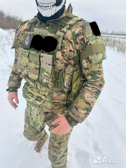 Бронежилет в комплекте с плитами защита 5а