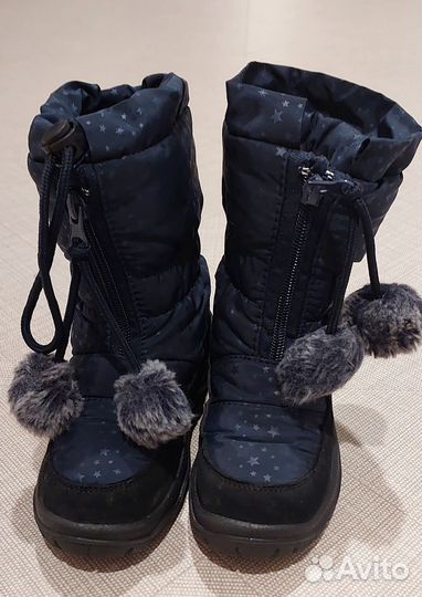 Зимние сапожки для девочки р.28