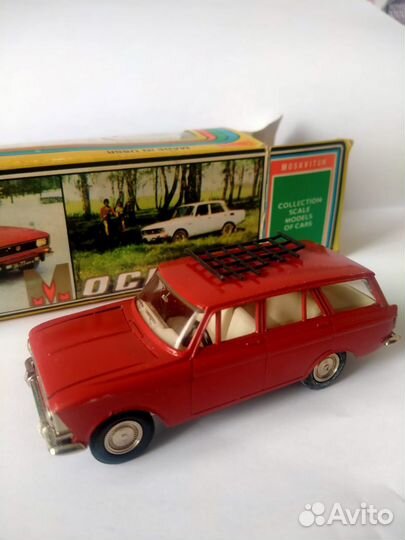 Модель автомобиля москвич 1/43 СССР