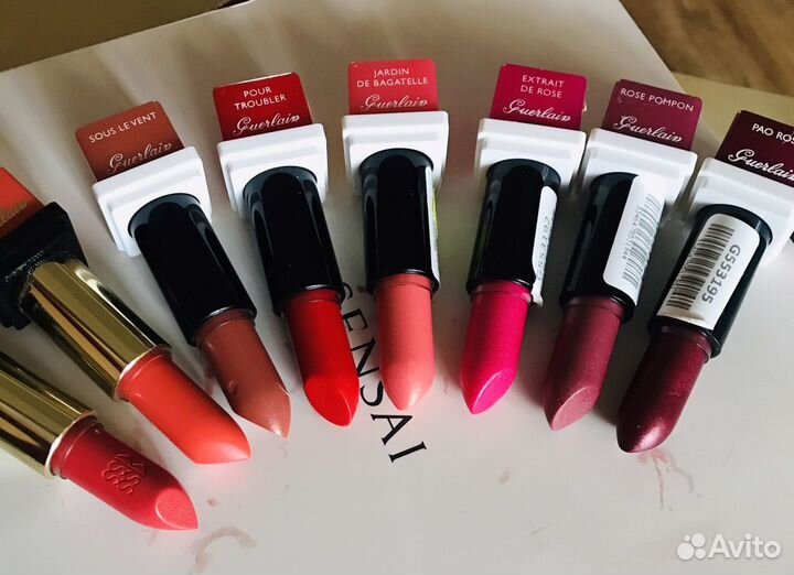 Помады для губ Герлен, Шанель, Диор