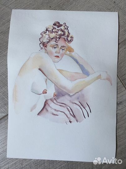 Картина акварель