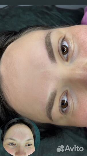 Перманентный макияж бровей, губ