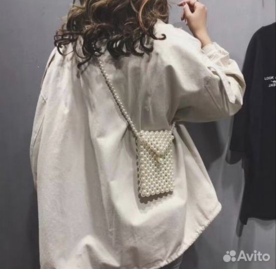 Сумка из жемчуга