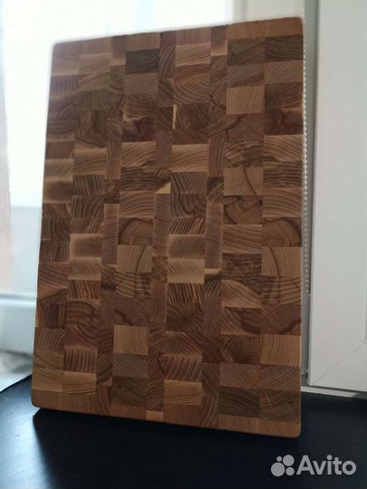 Торцевая разделочная доска из дуба