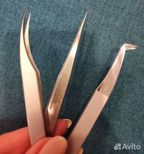 Пинцеты для наращивания ресниц