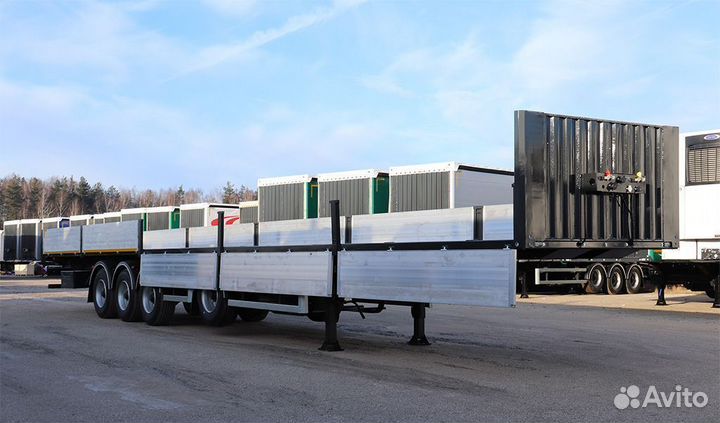 Полуприцеп бортовой Тонар B4-16V (97882), 2023