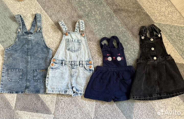 Вещи пакетом для девочки 98 104