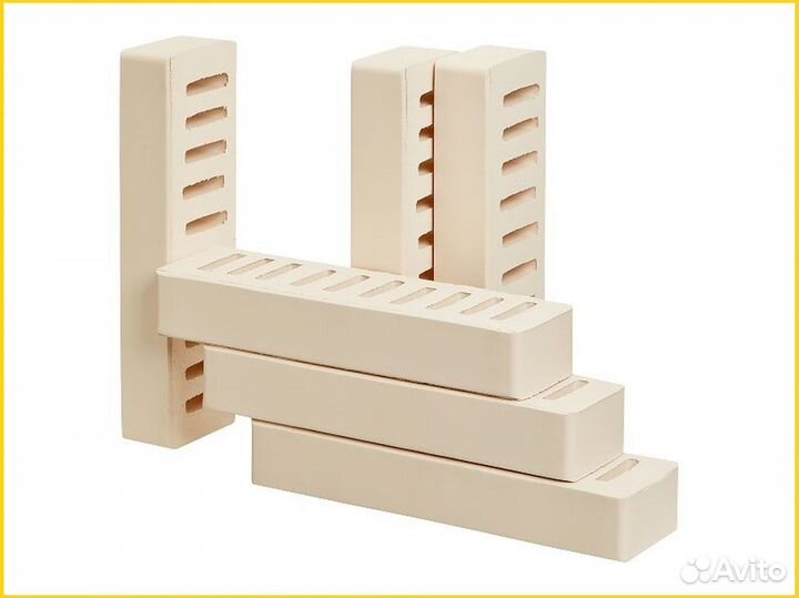 Кирпич железногорский белый