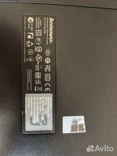 Ноутбук lenovo g580