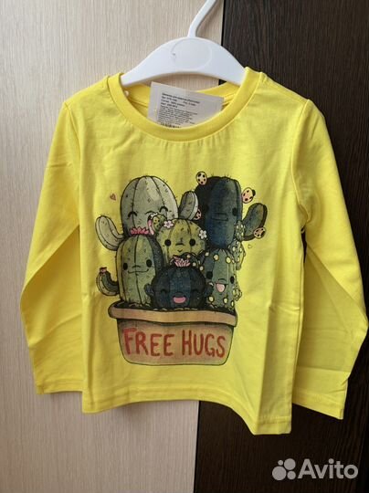 Кофта с длинным рукавами для девочки