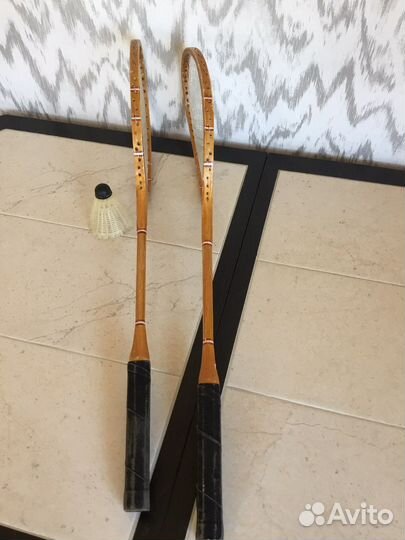 Ракетки для бадминтона Белка 2шт./ СССР