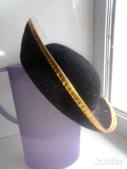 Шляпа фетровая карнавальная