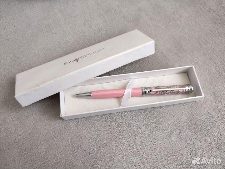 Ручка шариковая подарочная металлическая