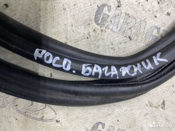 Уплотнитель багажника volkswagen polo седан 2019