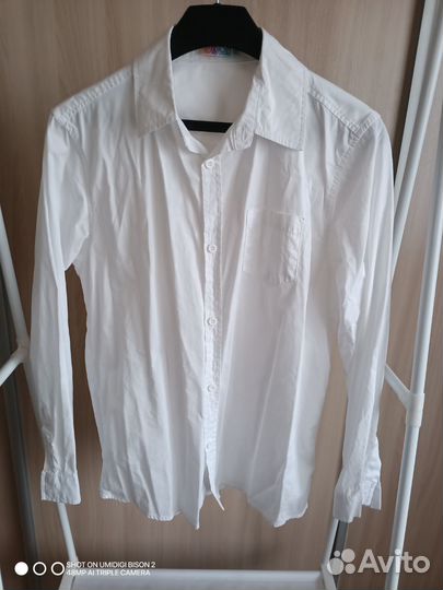 Рубашка с бабочкой Me&We 152 р-р