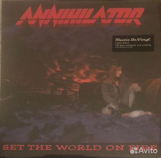 Винил Annihilator – Set The World On Fire