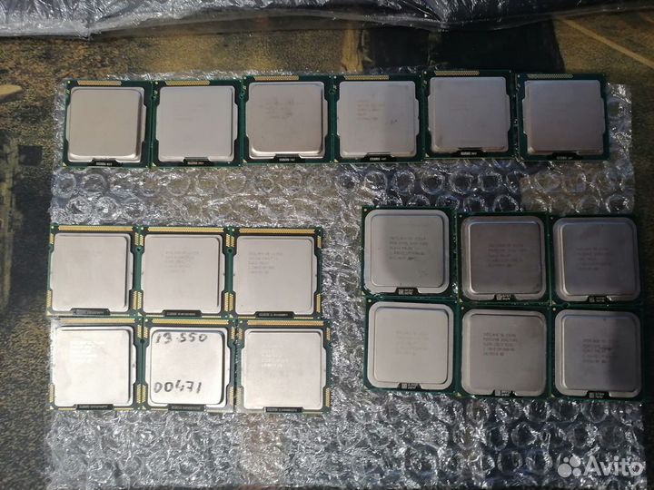 Процессоры Intel, AMD socket 1156, 1155, 775