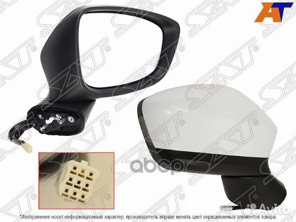 Зеркало mazda CX-5 12-14 RH рег-ка, обогрев, по