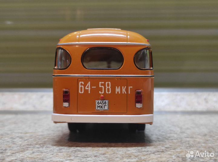 Модель автобуса паз-672М 1:43