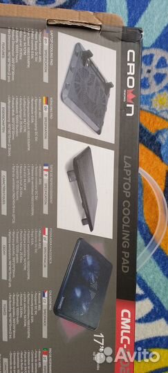 Подставка для ноутбука с активным охлаждением