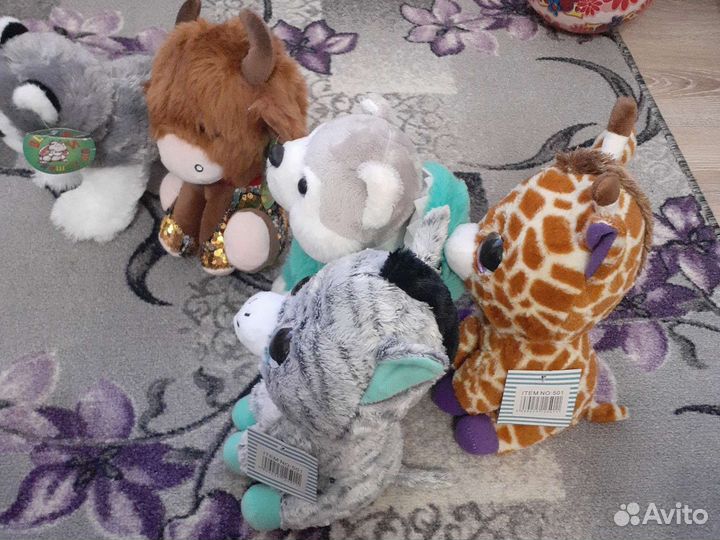 Мягкие игрушки новые
