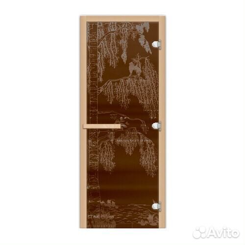 Дверь для бани 1.9х0.7 Береза